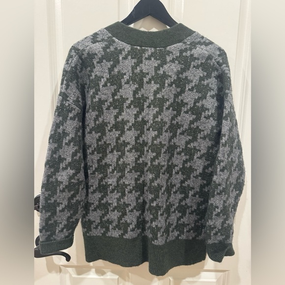 Madewell Allston Double Button Cardigan Heather Pine Small EUC - Picture 8 of 11